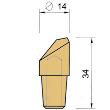 Електрод PEI-POINT E322