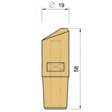 Електрод PEI-POINT E356