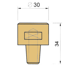 Електрод PEI-POINT E60/8